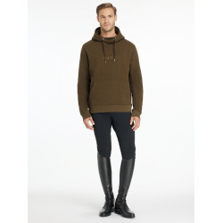 LeMieux herenhoodie Alpine Bruin