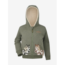Mini LeMieux Charlie pony hoodiesweater Rozemarijn Groen