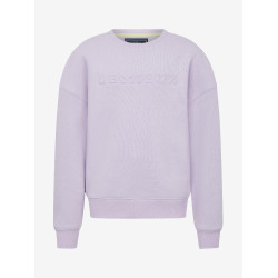 Sweat à col rond Young Rider LeMieux Carmen Lilac Violet Sweat à col rond Young Rider LeMieux Carmen Lilac Violet