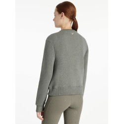 Young Rider LeMieux Carmen sweatshirt met ronde hals Rozemarijn Groen Young Rider LeMieux Carmen sweatshirt met ronde hals Rozemarijn Groen