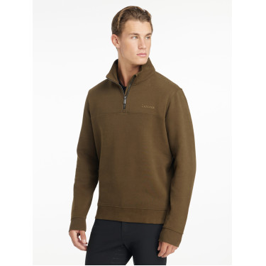 LeMieux herensweater met ritskraag