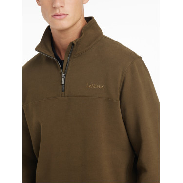 Sweat col zippé LeMieux homme Sweat col zippé LeMieux homme