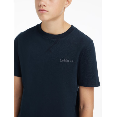 T-shirt Junior Young Rider LeMieux garçon Marine Bleu marine