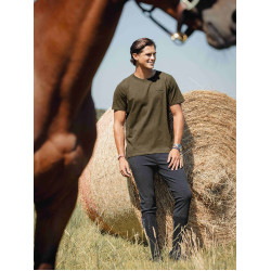 T-shirt LeMieux homme Alpine Marron