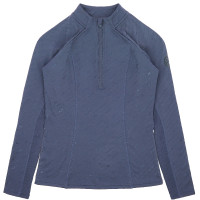 Baselayer Je t'aime Equithème Sabine femme Bleu / gris Baselayer Je t'aime Equithème Sabine femme Bleu / gris
