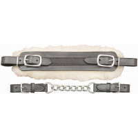 Muserolle de Hackamore T de T Havane foncé Marron