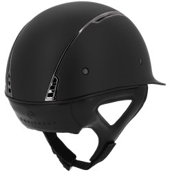 Casque Equithème Soazy Mat Chrome silver Noir / chrome