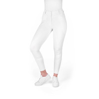 Pantalon Je t'aime Equithème Elsa femme Blanc Pantalon Je t'aime Equithème Elsa femme Blanc