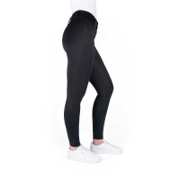 Pantalon Je t'aime Equithème Elsa femme Noir Pantalon Je t'aime Equithème Elsa femme Noir