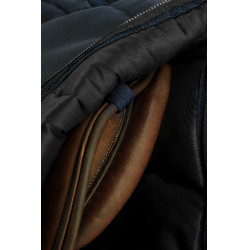 Equithème Aztec zadeltas Marine Marineblauw