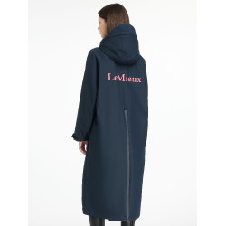 Lange waterdichte jas LeMieux HydroShield Marine Marineblauw Lange waterdichte jas LeMieux HydroShield Marine Marineblauw