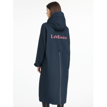 Lange waterdichte jas LeMieux HydroShield Marine Marineblauw Lange waterdichte jas LeMieux HydroShield Marine Marineblauw