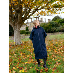 Lange waterdichte jas LeMieux HydroShield Marine Marineblauw Lange waterdichte jas LeMieux HydroShield Marine Marineblauw