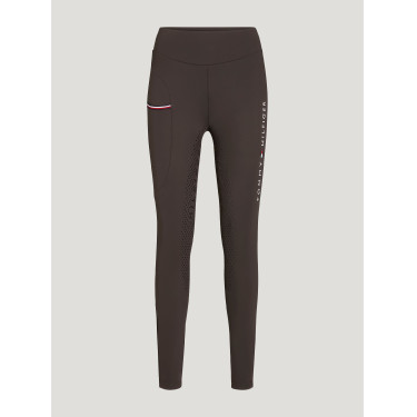 Legging Tommy Hilfiger Equestrian Elmira winter full grip dames Cacao Bruin