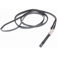 Rênes allemandes cuir mousqueton T de T Havane foncé Marron Rênes allemandes cuir mousqueton T de T Havane foncé Marron