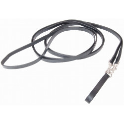 Rênes allemandes cuir mousqueton T de T Noir Rênes allemandes cuir mousqueton T de T Noir