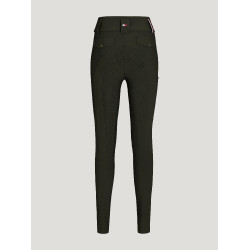 Pantalon Tommy Hilfiger Equestrian Highland Hybrid femme full grip Pin Bleu