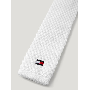 Tommy Hilfiger Equestrian gebreide herenstropdas Adam met ritssluiting Tommy Hilfiger Equestrian gebreide herenstropdas Adam met ritssluiting