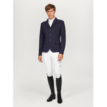 Tommy Hilfiger Equestrian gebreide herenstropdas Adam met ritssluiting Tommy Hilfiger Equestrian gebreide herenstropdas Adam met ritssluiting