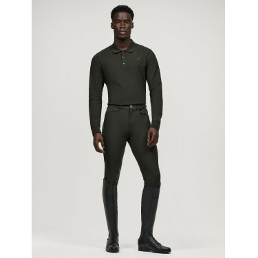 Heren rijbroek Tommy Hilfiger Equestrian Pro kniegrip Zwart Heren rijbroek Tommy Hilfiger Equestrian Pro kniegrip Zwart