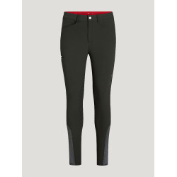 Pantalon Tommy Hilfiger Equestrian homme Pro grip genoux Noir