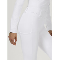Pantalon Tommy hilfiger Equestrian Vermont femme fond intégral Blanc optic Pantalon Tommy hilfiger Equestrian Vermont femme fond intégral Blanc optic