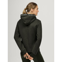 Herenhoodie met rits Tommy Hilfiger Equestrian Union Pinna Blauw