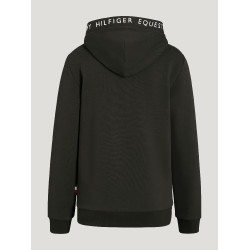 Sweat à capuche Tommy Hilfiger Equestrian zippé Union homme Pin Bleu