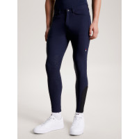 Heren rijbroek Tommy Hilfiger Equestrian Pro kniegrip Woestijnlucht Blauw
