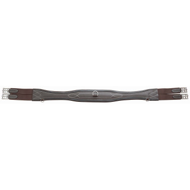 Sangle anatomique en cuir grainé T de T Sangle anatomique en cuir grainé T de T