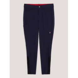 Pantalon Tommy Hilfiger Equestrian homme Pro grip genoux Desert sky Bleu