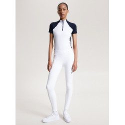 Legging Tommy Hilfiger Equestrian Elmira femme full grip Blanc optique