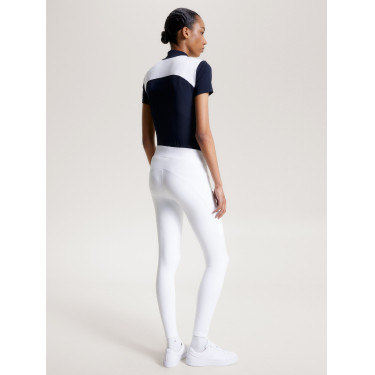 Dames full grip legging Tommy Hilfiger Equestrian Elmira Optisch wit