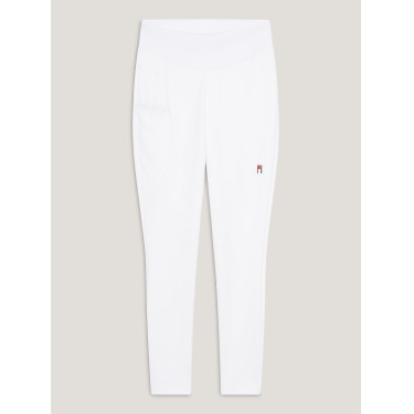 Legging Tommy Hilfiger Equestrian Elmira femme full grip Blanc optique