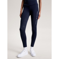 Dames full grip legging Tommy Hilfiger Equestrian Elmira Fossiel Bruin