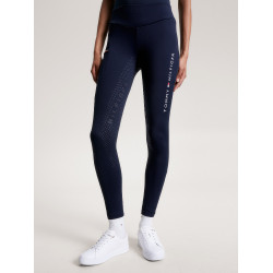 Dames full grip legging Tommy Hilfiger Equestrian Elmira Woestijnlucht Blauw