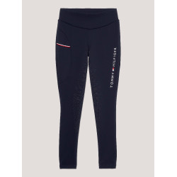 Dames full grip legging Tommy Hilfiger Equestrian Elmira Woestijnlucht Blauw