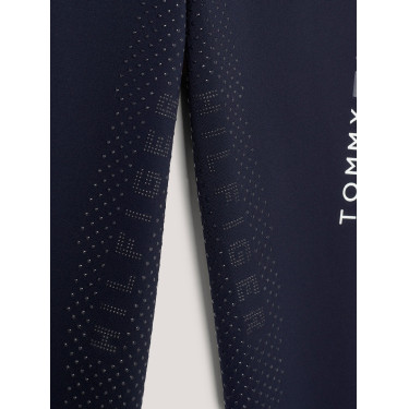 Dames full grip legging Tommy Hilfiger Equestrian Elmira Woestijnlucht Blauw