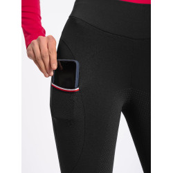 Legging Tommy Hilfiger Equestrian Elmira hiver full grip femme Noir