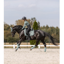 Zadeldoek Waldhausen Nepal Zilverkleurig blauw