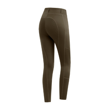 Thermo legging ELT Ella Bruin groen