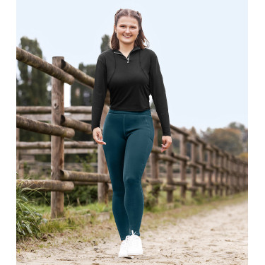 Legging d'équitation ELT Ella Glam Bleu pétrole Legging d'équitation ELT Ella Glam Bleu pétrole