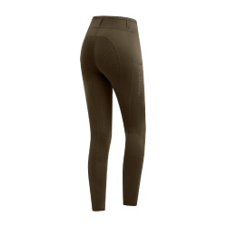 Legging d'équitation ELT Ella Glam Brun vert Marron
