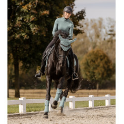 Col roulé ELT Madison femme Bleu argenté