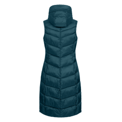 Gilet long et léger ELT Ostende Bleu pétrole Gilet long et léger ELT Ostende Bleu pétrole