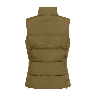 Lichte mouwloze winterjas ELT Oxford Kakigroen