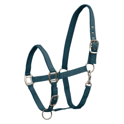 Licol Waldhausen Satin Bleu pétrole Licol Waldhausen Satin Bleu pétrole