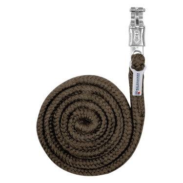 Longe de licol Waldhausen Economic mousqueton Anti-Panique Bruin groen