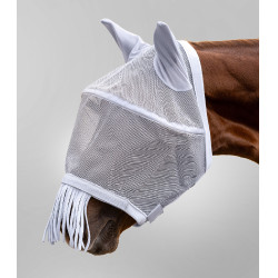 Masque anti-mouche WaldhausenPremium protection oreilles et chanfrein Zilvergrijs
