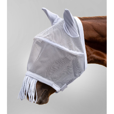 Masque anti-mouche WaldhausenPremium protection oreilles et chanfrein Zilvergrijs